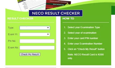 check result neco|How to Check Your NECO Results In 2021/2022 .